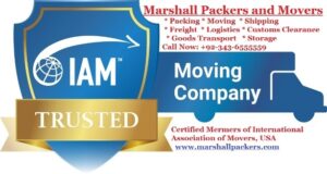 Certified Packers and Movers Pakistan