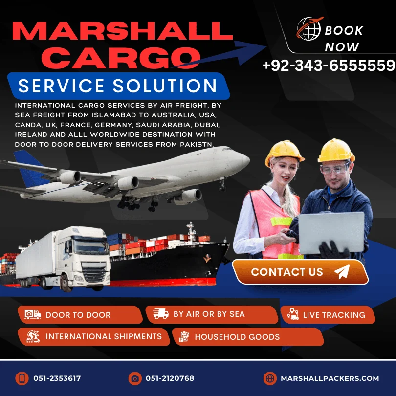 International Cargo Services Islamabad & Rawalpindi to Worldwide Shipping