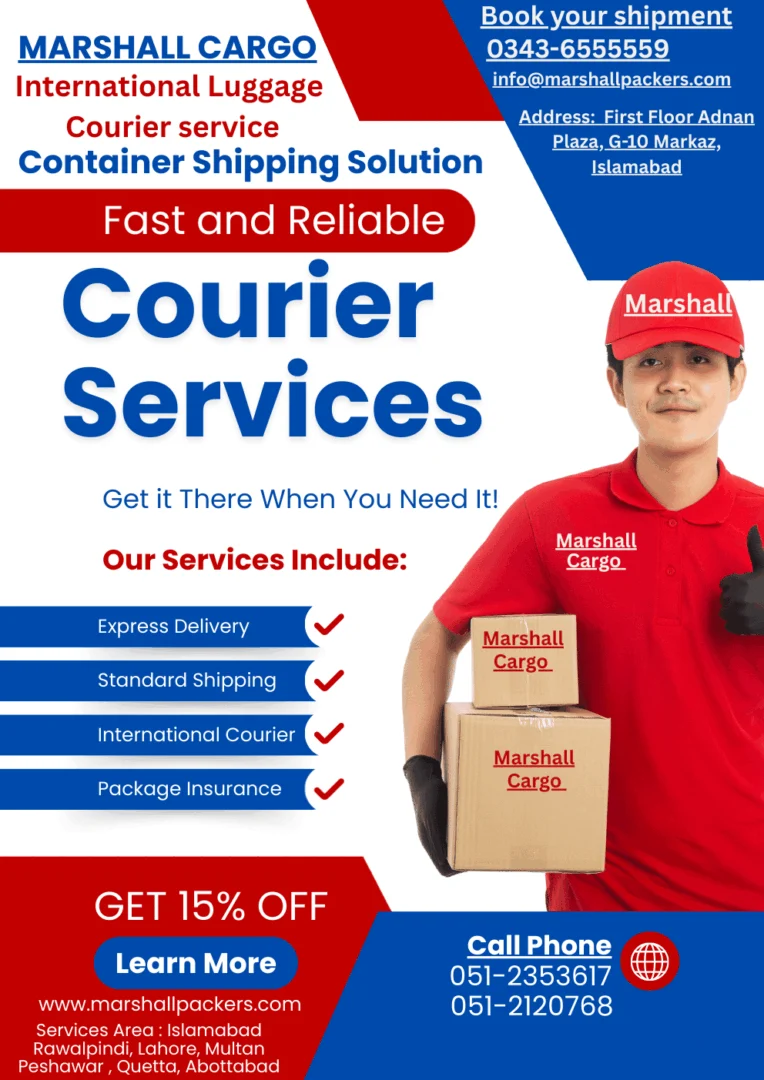 Marshall International Luggage Courier Services