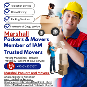 Marshall Packers and Movers in Islamabad