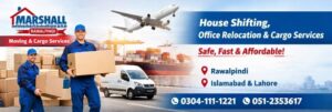 Marshall Packers and Movers in Rawalpindi No. 1 Movers company
