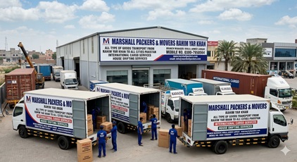 Marshall Packers and Movers in Rahim Yar Khan