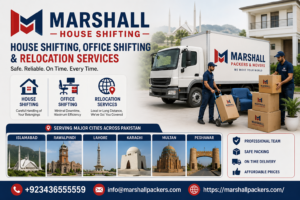 House shifting and relocation services in Islamabad, Lahore Karachi Multan