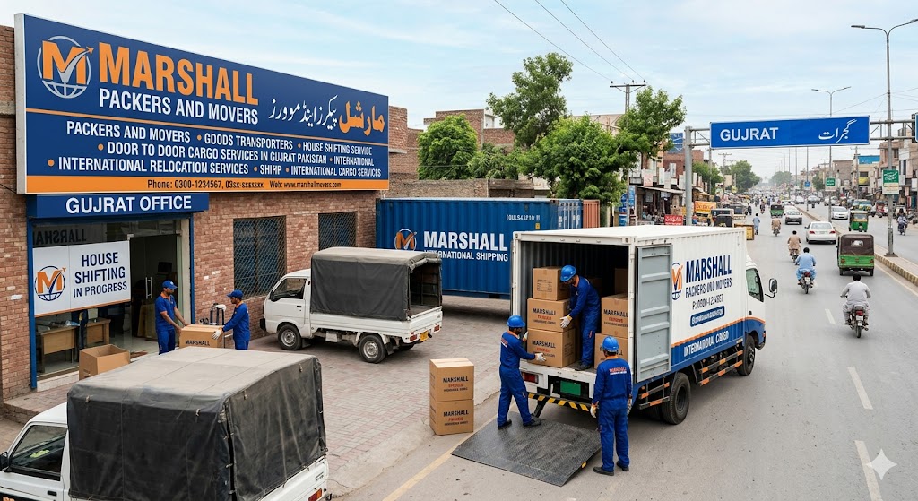 Packers and Movers in Gujrat
