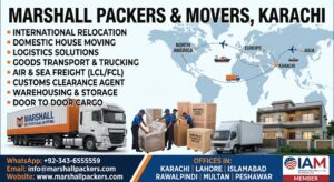 Marshall Packers and Movers in Karachi